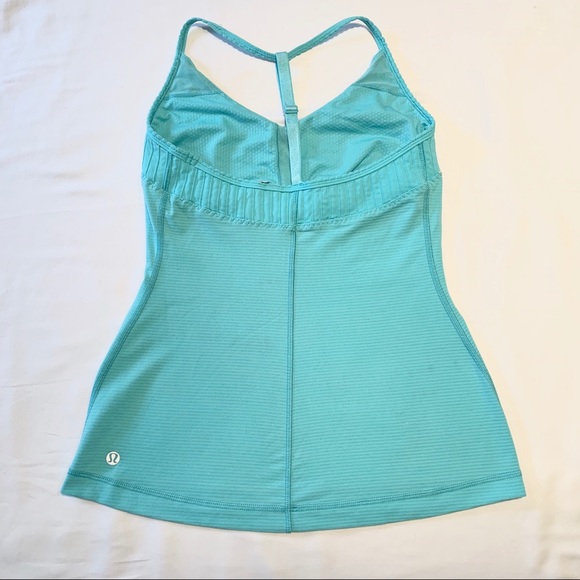 Lululemon Light Blue Workout Tank - Picture 2 of 3